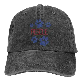 Men&Women Adjustable Denim Fabric Baseball Caps Dog Paw Print Rescue Trucker Cap
Men&Women Adjustable Denim Fabric Baseball Caps Dog Paw Print Rescue Trucker Cap
