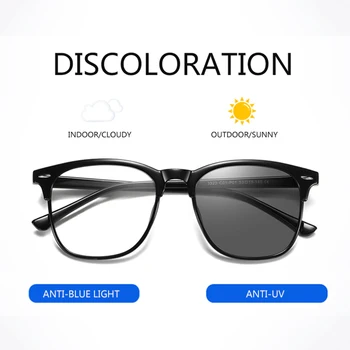 2020 Intelligente Verkleuring Anti Blauw Licht Bril Mannen Vrouwen TR90 Frame Blokkeren Computer Telefoon Gaming UV400 Eyewear
2020 Intelligente Verkleuring Anti Blauw Licht Bril Mannen Vrouwen TR90 Frame Blokkeren Computer Telefoon Gaming UV400 Eyewear