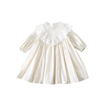 beige long sleeve lace cotton dress age for 1 - 6 yrs baby girls vintage noble gown 2020 new spring children clothes girls frock
beige long sleeve lace cotton dress age for 1 - 6 yrs baby girls vintage noble gown 2020 new spring children clothes girls frock