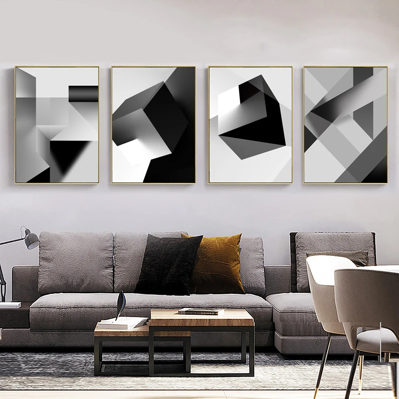 Abstract Black White Geometric Square Canvas Painting Nordic Posters And Prints Wall Art Pictures Aesthetic Room Decor
Abstract Black White Geometric Square Canvas Painting Nordic Posters And Prints Wall Art Pictures Aesthetic Room Decor