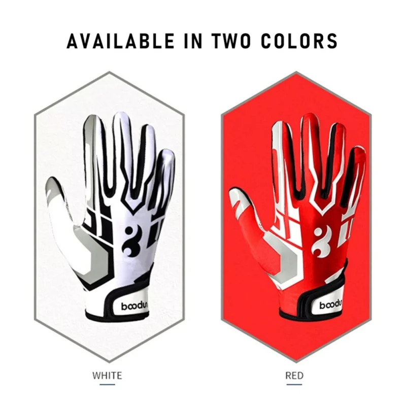1 Pair Sports Gloves Full Finger Anti Slip Gel Baseball American Football Gloves Adjustable Wristband Gloves For Men Women
1 Pair Sports Gloves Full Finger Anti Slip Gel Baseball American Football Gloves Adjustable Wristband Gloves For Men Women