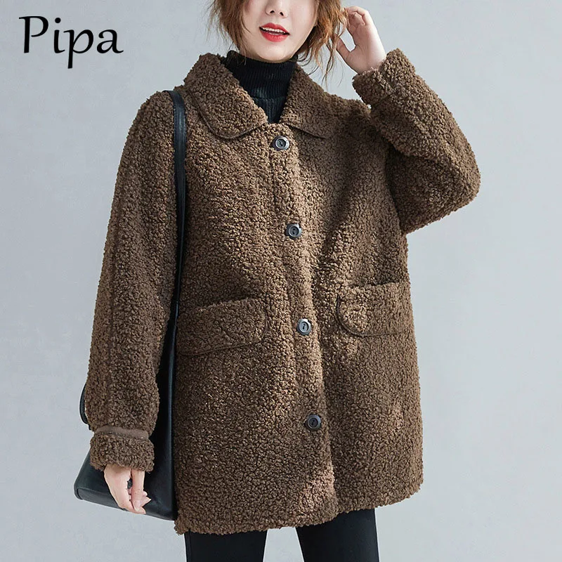 Original Design Lamb Wool Faux Fur Coat 2020 Autumn Winter New Fashion Warm Soft Jacket Overcoat Casual Outerwear For women
Original Design Lamb Wool Faux Fur Coat 2020 Autumn Winter New Fashion Warm Soft Jacket Overcoat Casual Outerwear For women
