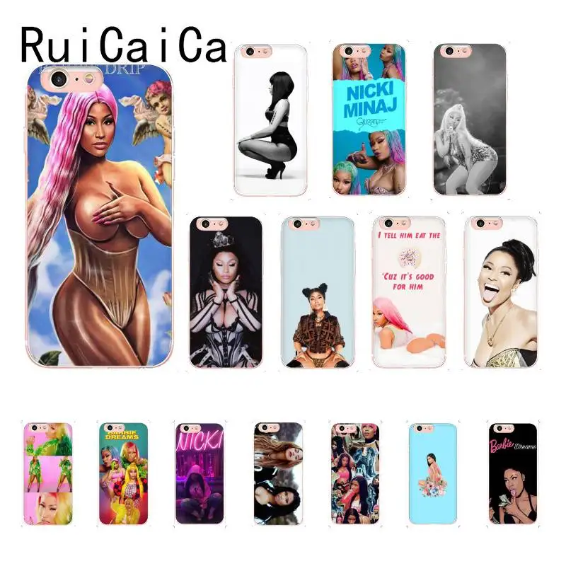 Ruicaica Nicki Minaj Hard Rapper singer Pattern TPU Soft Phone Case for iPhone 8 7 6 6S Plus X XS MAX 5 5S SE XR 10 Cases
Ruicaica Nicki Minaj Hard Rapper singer Pattern TPU Soft Phone Case for iPhone 8 7 6 6S Plus X XS MAX 5 5S SE XR 10 Cases