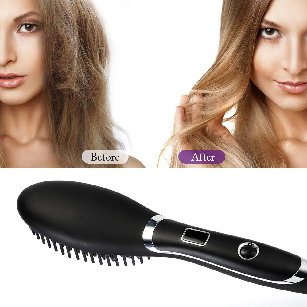 Electric Hair Straightening Brush Hair Straightener Comb Girls Ladies Wet & Dry Hair Care Styling Tools Hair Hair Curlers
Electric Hair Straightening Brush Hair Straightener Comb Girls Ladies Wet & Dry Hair Care Styling Tools Hair Hair Curlers