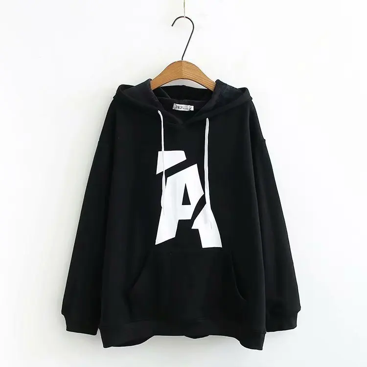 2019 Autumn WOMEN'S Dress Loose-Fit Slimming Large Size Brushed and Thick Printed Lettered Hoodie
2019 Autumn WOMEN'S Dress Loose-Fit Slimming Large Size Brushed and Thick Printed Lettered Hoodie