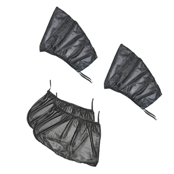 2 Pairs of Car Curtain Summer Sun Shade Side Window Sun Block Practical Window Shade Window Blind Black (1 Pair of Rear Window +
2 Pairs of Car Curtain Summer Sun Shade Side Window Sun Block Practical Window Shade Window Blind Black (1 Pair of Rear Window +