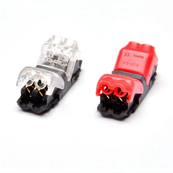 5Pcs/lot 2 Pin Cable Connector Universal Compact Wire Wiring Connector I SHAPE Conductor Terminal Block for 0.3-0.5mm2 Cables
5Pcs/lot 2 Pin Cable Connector Universal Compact Wire Wiring Connector I SHAPE Conductor Terminal Block for 0.3-0.5mm2 Cables