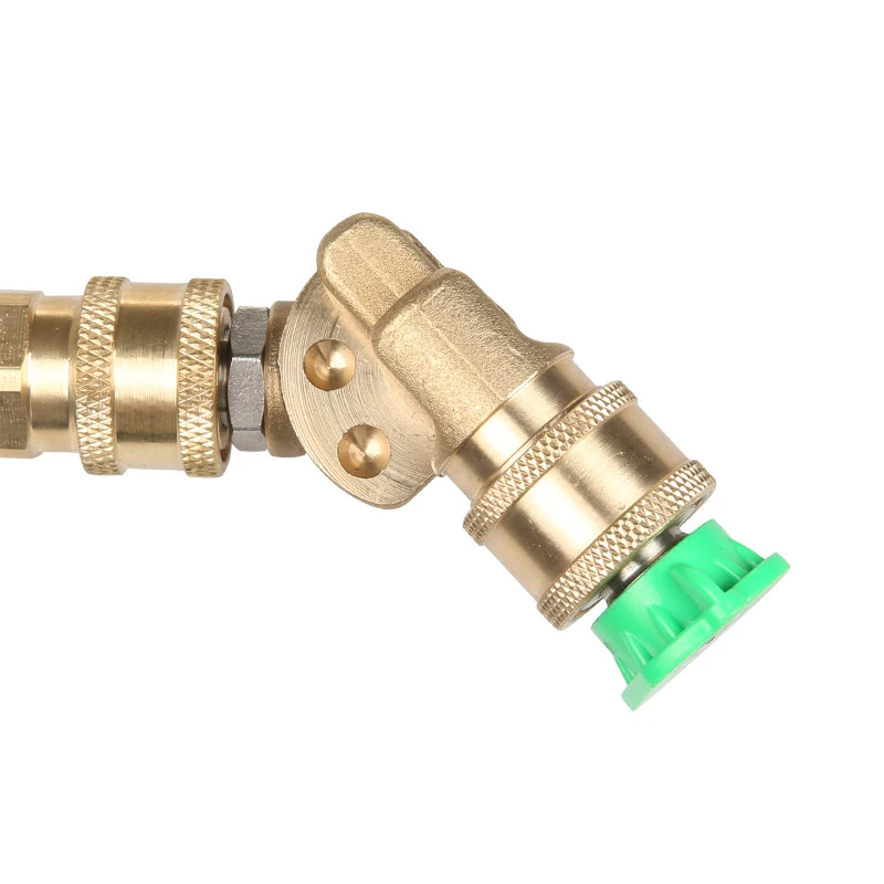 Connecting Pivoting Coupler For Pressure Washer Spray Nozzle Cleaning Har C7P7 