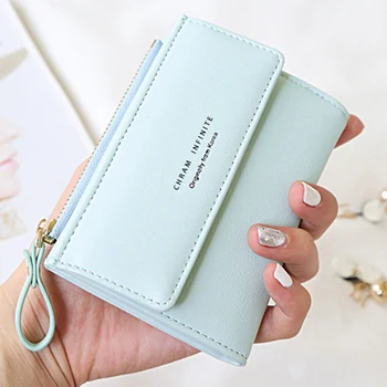 New Women Small Wallets Fashion Ladies Leather Letter Purse Short Unisex Coin Bag Simple For Women's Clutch Card Holder Wallet 
New Women Small Wallets Fashion Ladies Leather Letter Purse Short Unisex Coin Bag Simple For Women's Clutch Card Holder Wallet