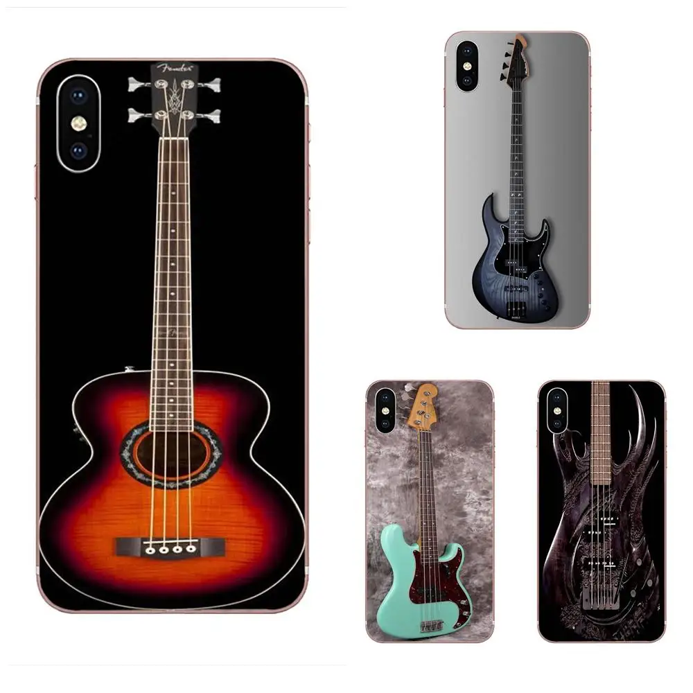 Bass Guitar Silicone Soft TPU Transparent Shell For Huawei P7 P8 P9 P10 P20 P30 Lite Mini Plus Pro 2017 2018 2019 | Мобильные