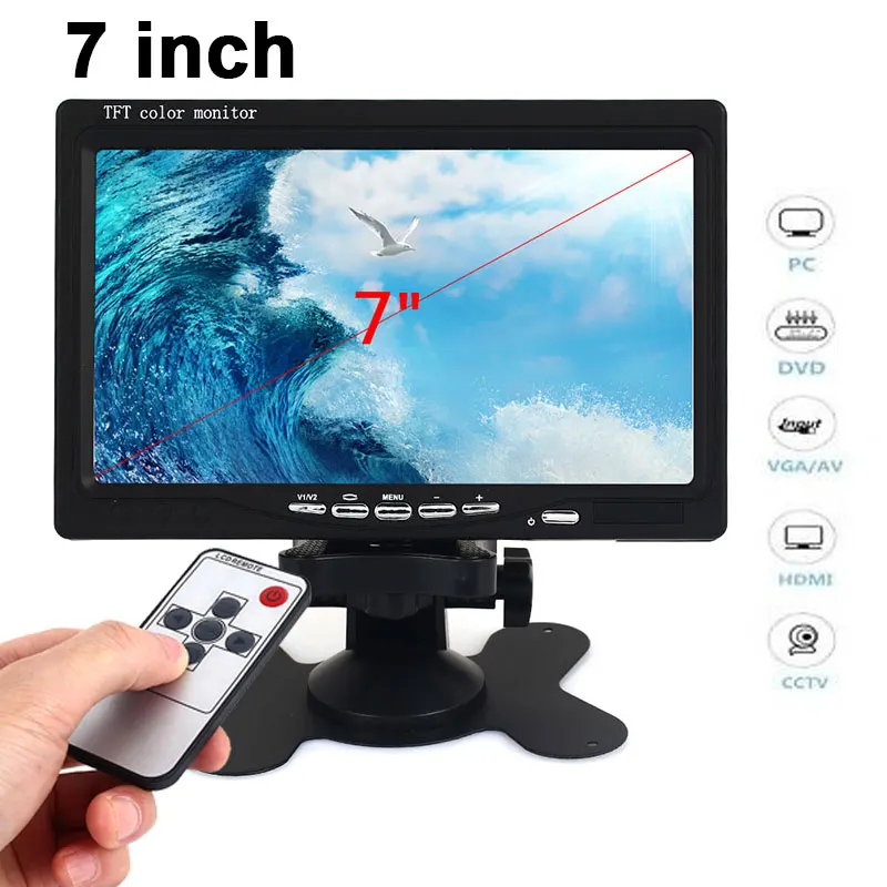 Cewaal Small Mini 7 Inch DC 12V Digital TV 16:9 1080P Full HD LED TFT LCD Television Smart Car Portable TV With HDMI/VGA/AV
Cewaal Small Mini 7 Inch DC 12V Digital TV 16:9 1080P Full HD LED TFT LCD Television Smart Car Portable TV With HDMI/VGA/AV