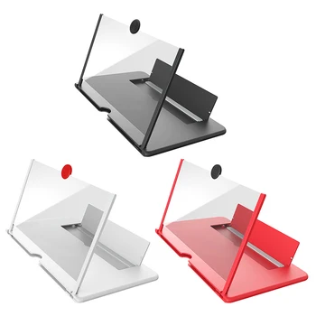 1pc 3D Screen Amplifier Mobile Phone Magnifying Glass HD Stand For Video Folding Screen Enlarged Eyes Protection Holder