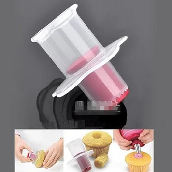 1pc Cupcake Corer Tools Muffin Cake Pastry Corer Plunger Cutter Decorating Plastic Cake Digging Holes Divider Model Cupcake Fill
1pc Cupcake Corer Tools Muffin Cake Pastry Corer Plunger Cutter Decorating Plastic Cake Digging Holes Divider Model Cupcake Fill