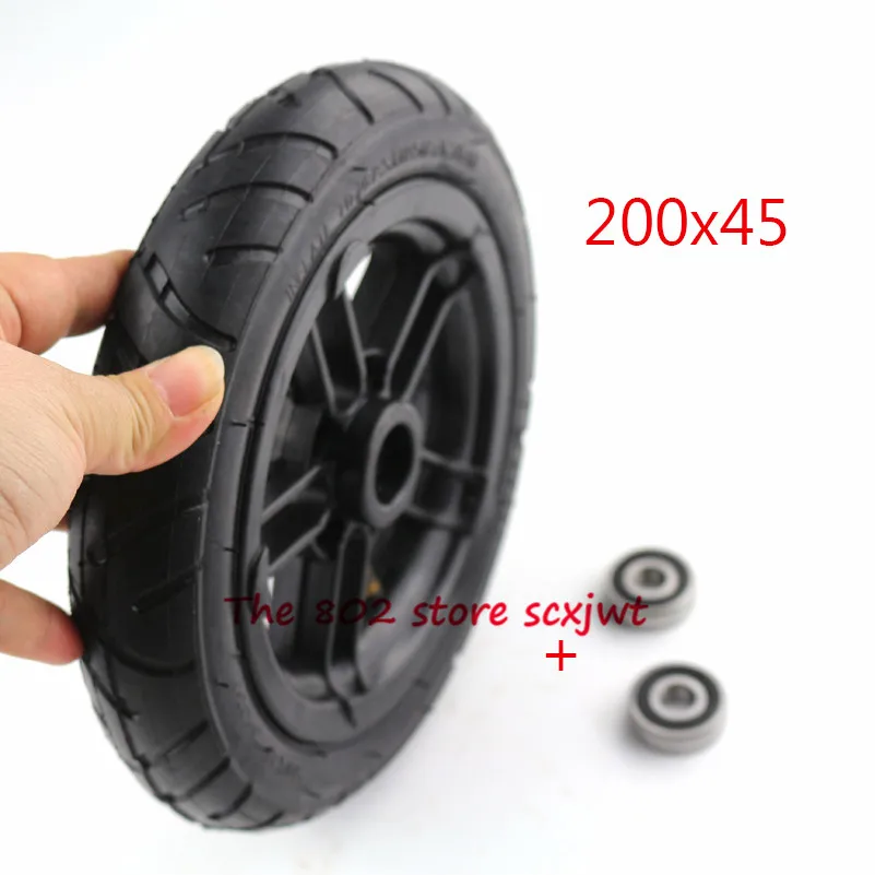 Size200x45 Inflated Wheel and hub and inner tire For E-twow S2 Scooter M6 M8 M10 Pneumatic Wheel 8" Scooter Wheelchair Air Wheel
Size200x45 Inflated Wheel and hub and inner tire For E-twow S2 Scooter M6 M8 M10 Pneumatic Wheel 8" Scooter Wheelchair Air Wheel