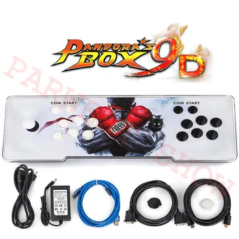 Pandora box 9D 2500 in 1 Arcade game console support 3P 4P tekken 1 game usb gamepad Plug and play support 3d game for Home/TV
Pandora box 9D 2500 in 1 Arcade game console support 3P 4P tekken 1 game usb gamepad Plug and play support 3d game for Home/TV