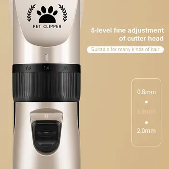 USB Charging Stainless Steel Trim Pet Shaver Fast Pet Hair Trimmer Pets Security Dog Hair Clipper Cat
USB Charging Stainless Steel Trim Pet Shaver Fast Pet Hair Trimmer Pets Security Dog Hair Clipper Cat