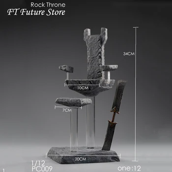In Stock PC009 1/12 Scale Figure Scene Accessories PCTOYS The Rock Throne Model for 6 inches Action Figure
In Stock PC009 1/12 Scale Figure Scene Accessories PCTOYS The Rock Throne Model for 6 inches Action Figure