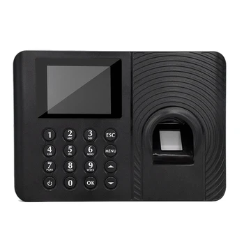 A10 Fingerprint Time Attendance System Clock Recorder Employee Recognition Recording Device Electronic Machine(US Plug)
A10 Fingerprint Time Attendance System Clock Recorder Employee Recognition Recording Device Electronic Machine(US Plug)