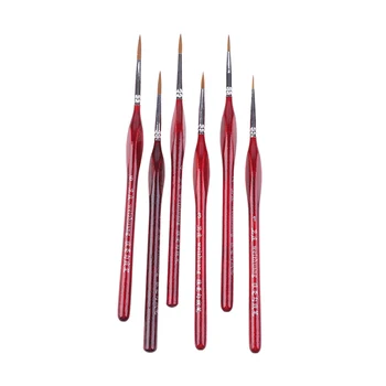 New 6Pcs/Set Paint Brushes Extra Fine Detail Paint Brushe Miniature Model Maker Tool
New 6Pcs/Set Paint Brushes Extra Fine Detail Paint Brushe Miniature Model Maker Tool