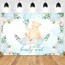 Mocsicka Baby Shower Background Bear Balloon Decoration Style Child Portrait Backdrop Photography Banner
Mocsicka Baby Shower Background Bear Balloon Decoration Style Child Portrait Backdrop Photography Banner