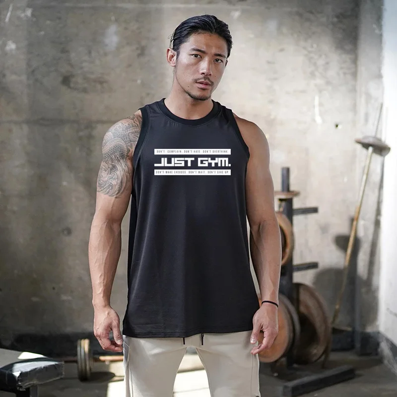 Workout Casual Gym Mens Clothing Bodybuilding Fitness Tank Tops Men Mesh Breathable Quick-drying Stretch Sleeveless Sports Vest
Workout Casual Gym Mens Clothing Bodybuilding Fitness Tank Tops Men Mesh Breathable Quick-drying Stretch Sleeveless Sports Vest