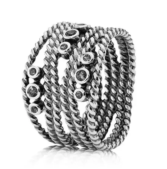Original 925 Sterling Silver Ring Clear Crystal Snake Rope Ring For Women Wedding Engagement Party Gift Fashion Jewelry
Original 925 Sterling Silver Ring Clear Crystal Snake Rope Ring For Women Wedding Engagement Party Gift Fashion Jewelry
