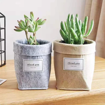 Felt Plant Grow Bag Premium Breathable Cloth Planting Bags Desktop Growing Flower Pot Craft Small Flower Basket Home Decoration
Felt Plant Grow Bag Premium Breathable Cloth Planting Bags Desktop Growing Flower Pot Craft Small Flower Basket Home Decoration