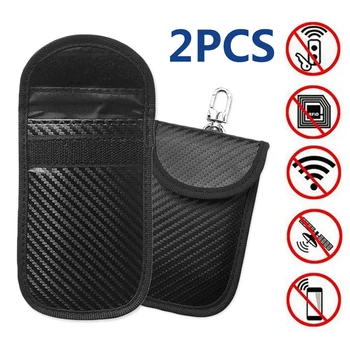 Car Key Fob Signal Blocker Cases Faraday Keyless Entry Pouch Guard RFID Bag Cage Car key Case key Cover Car Accessories
Car Key Fob Signal Blocker Cases Faraday Keyless Entry Pouch Guard RFID Bag Cage Car key Case key Cover Car Accessories