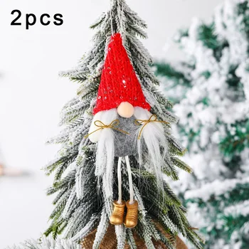 Christmas Gnome Plush Doll Pendant Xmas Tree Hanging Ornament Party Decor Gift Christmas Decorations Sequins Faceless Doll Hang
Christmas Gnome Plush Doll Pendant Xmas Tree Hanging Ornament Party Decor Gift Christmas Decorations Sequins Faceless Doll Hang