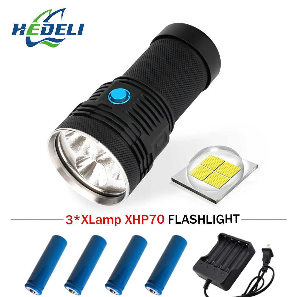 most powerful flashlight cree xhp70 long range flashlight 18650 Rechargeable hand lamp camping spotlight hunting lampe torche
most powerful flashlight cree xhp70 long range flashlight 18650 Rechargeable hand lamp camping spotlight hunting lampe torche