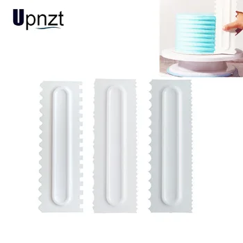 3Pcs/Set Cake Decorating Comb Cake Scraper Smoother Cream Decorating Pastry Icing Comb Fondant Spatulas Baking Pastry Tools
3Pcs/Set Cake Decorating Comb Cake Scraper Smoother Cream Decorating Pastry Icing Comb Fondant Spatulas Baking Pastry Tools