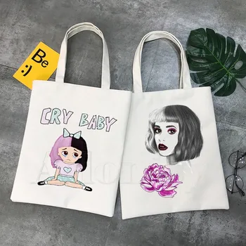 Melanie Martinez Ladies Handbags Cloth Canvas Tote Bag Shopping Travel Women Eco Reusable Shoulder Shopper Bags Bolsas De Tela
Melanie Martinez Ladies Handbags Cloth Canvas Tote Bag Shopping Travel Women Eco Reusable Shoulder Shopper Bags Bolsas De Tela