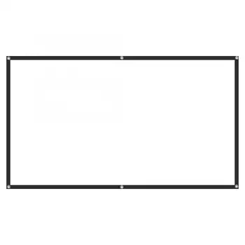 16:9 Portable HD Projector Screen Foldable Projection Curtain for Home Cinema Theater
16:9 Portable HD Projector Screen Foldable Projection Curtain for Home Cinema Theater