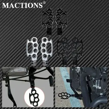 Mactions Flying Knuckle Control Foot Pegs Footpegs Footrests For Harley Sportster 883 1200 XL Dyna Softail Custom Black/Chrome
Mactions Flying Knuckle Control Foot Pegs Footpegs Footrests For Harley Sportster 883 1200 XL Dyna Softail Custom Black/Chrome