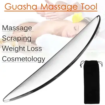 304 Stainless Steel Gua Sha Guasha Massager Tool Scraper Physical Therapy Loose Muscle Meridian Massage Machine SPA Board Tool 
304 Stainless Steel Gua Sha Guasha Massager Tool Scraper Physical Therapy Loose Muscle Meridian Massage Machine SPA Board Tool