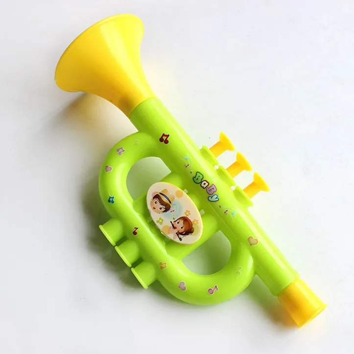 5XPlastic Trumpet Hooter Plastic Kids Baby Musical Instruments Education ToyHFUK 