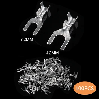 100Pcs 3.2/4.2mm Furcation Terminal Wire Naked Connector Y Type Terminal Harpoon Type
100Pcs 3.2/4.2mm Furcation Terminal Wire Naked Connector Y Type Terminal Harpoon Type