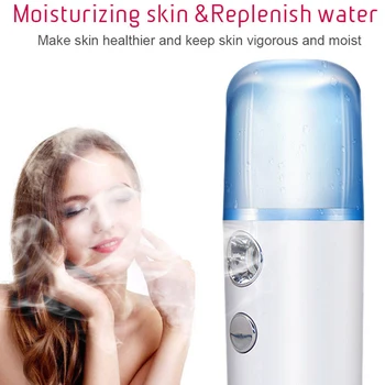 30ml Nano Face Steamer Machine Oil Control Humidifier Facial Vaporizer Sprayer Skin Moisturize Anti Aging Remove Wrinkle
30ml Nano Face Steamer Machine Oil Control Humidifier Facial Vaporizer Sprayer Skin Moisturize Anti Aging Remove Wrinkle