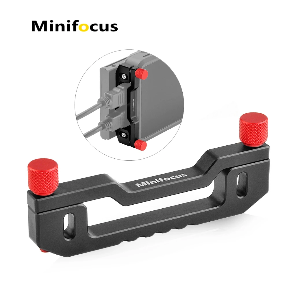 Minifocus HDMI Cable Clamp Mounting Plate for Atomos Ninja V Monitor HDMI Cable Fixed Clip Adapter
Minifocus HDMI Cable Clamp Mounting Plate for Atomos Ninja V Monitor HDMI Cable Fixed Clip Adapter