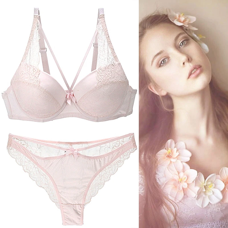 Nouvelle Seamless Brand Sexy Bras Set BCDE Cup Lace Bow Underwear For Womens Push Up Large Size Plunge Lingerie Nouvelle Seamless Brand Sexy Bras Set BCDE Cup Lace Bow Underwear For Womens Push Up Large Size Plunge Lingerie