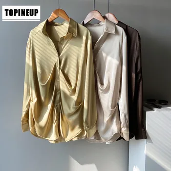 2020 New Design Fashion Long-Sleeved Loose Solid Color Shirt Spring Summer Elegant Lazy Style Tops Advanced Button Shirt
2020 New Design Fashion Long-Sleeved Loose Solid Color Shirt Spring Summer Elegant Lazy Style Tops Advanced Button Shirt