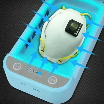 Multifunctional Mobile Phone Cleaner Sterilizer Automatic Disinfection Sterilization Automatic Aromatherapy Uv Kill 1 Pcs
Multifunctional Mobile Phone Cleaner Sterilizer Automatic Disinfection Sterilization Automatic Aromatherapy Uv Kill 1 Pcs