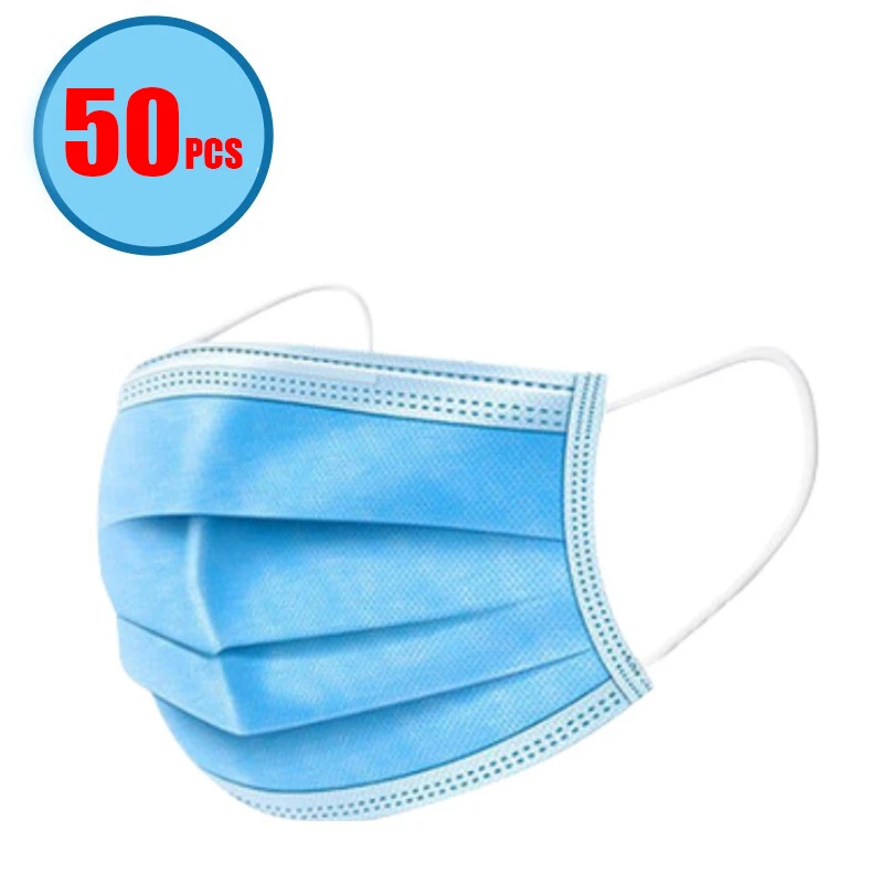 50psc disposable non-medical masks 3-layer filter, dustproof non-woven masks contrast fpp2 kf94 PM2.5 48 hours delivery
50psc disposable non-medical masks 3-layer filter, dustproof non-woven masks contrast fpp2 kf94 PM2.5 48 hours delivery