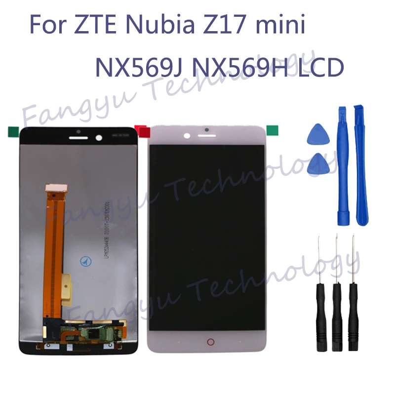 For ZTE Nubia Z17 mini NX569J NX569H LCD display+touch screen digitizer Assembly for nubia z17mini LCD Repair parts+tool
For ZTE Nubia Z17 mini NX569J NX569H LCD display+touch screen digitizer Assembly for nubia z17mini LCD Repair parts+tool