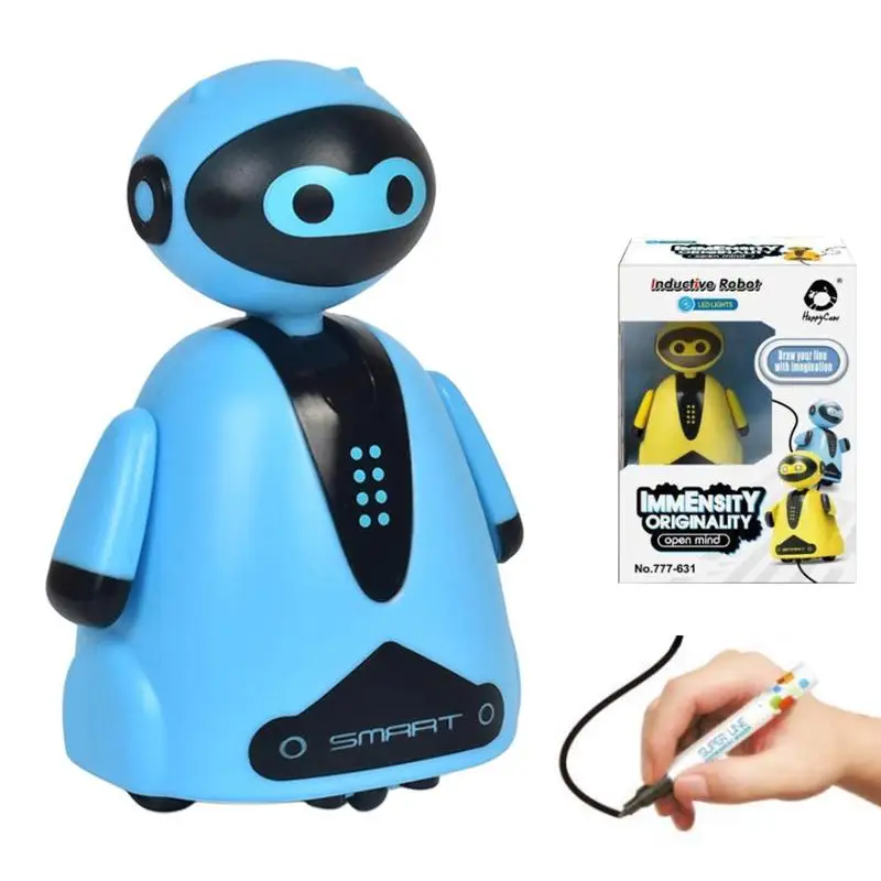 Drawn Line Magic Pet Toy Robot Pen Inductive Penguin Animal Cat Follow Black Track Map Auto Selfie Run Cute Electric Gift fo Kid
Drawn Line Magic Pet Toy Robot Pen Inductive Penguin Animal Cat Follow Black Track Map Auto Selfie Run Cute Electric Gift fo Kid