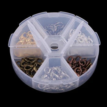 120 Pieces 6 Colors Lobster Claw Clasps 12x7mm, DIY Jewelry Findings Components Bracelet Department Making 
120 Pieces 6 Colors Lobster Claw Clasps 12x7mm, DIY Jewelry Findings Components Bracelet Department Making