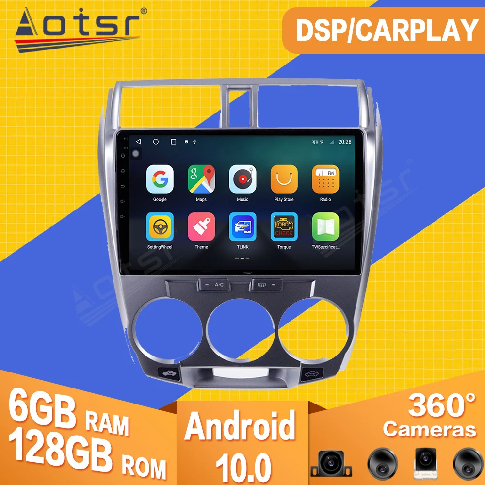 128GB For Honda City 2008 2009 2010 2011 - 2013 Android Car Radio Tape Recorder Video Player GPS Navigation Multimedia Head Unit
128GB For Honda City 2008 2009 2010 2011 - 2013 Android Car Radio Tape Recorder Video Player GPS Navigation Multimedia Head Unit