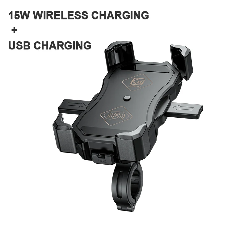 15W Wireless Charger Motorcycle Phone Holder with QC3.0 USB Fast Charging For iPhone Samsung Xiaomi Phone Bracket Holder Stand
15W Wireless Charger Motorcycle Phone Holder with QC3.0 USB Fast Charging For iPhone Samsung Xiaomi Phone Bracket Holder Stand