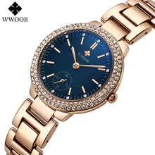 WWOOR 2022 Ladies Watch Famous Brand Luxury Fashion Diamond Women's Wristwatch Japanese Quartz Movement Casual Watch Reloj Mujer
WWOOR 2022 Ladies Watch Famous Brand Luxury Fashion Diamond Women's Wristwatch Japanese Quartz Movement Casual Watch Reloj Mujer