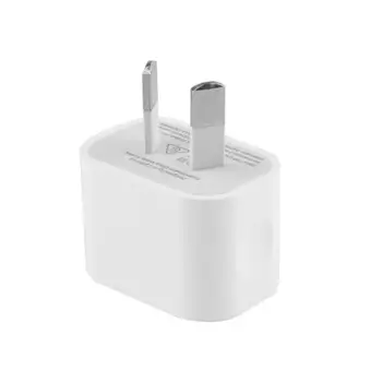 Mobile Phone Charging Head Over-voltage Protection Single USB Port Smart Charger Power Adapter 5V 1A Charger AU Plug
Mobile Phone Charging Head Over-voltage Protection Single USB Port Smart Charger Power Adapter 5V 1A Charger AU Plug